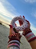 Gajra - Crochet Floral Hair Gajra