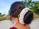 Gajra - Crochet Floral Hair Gajra